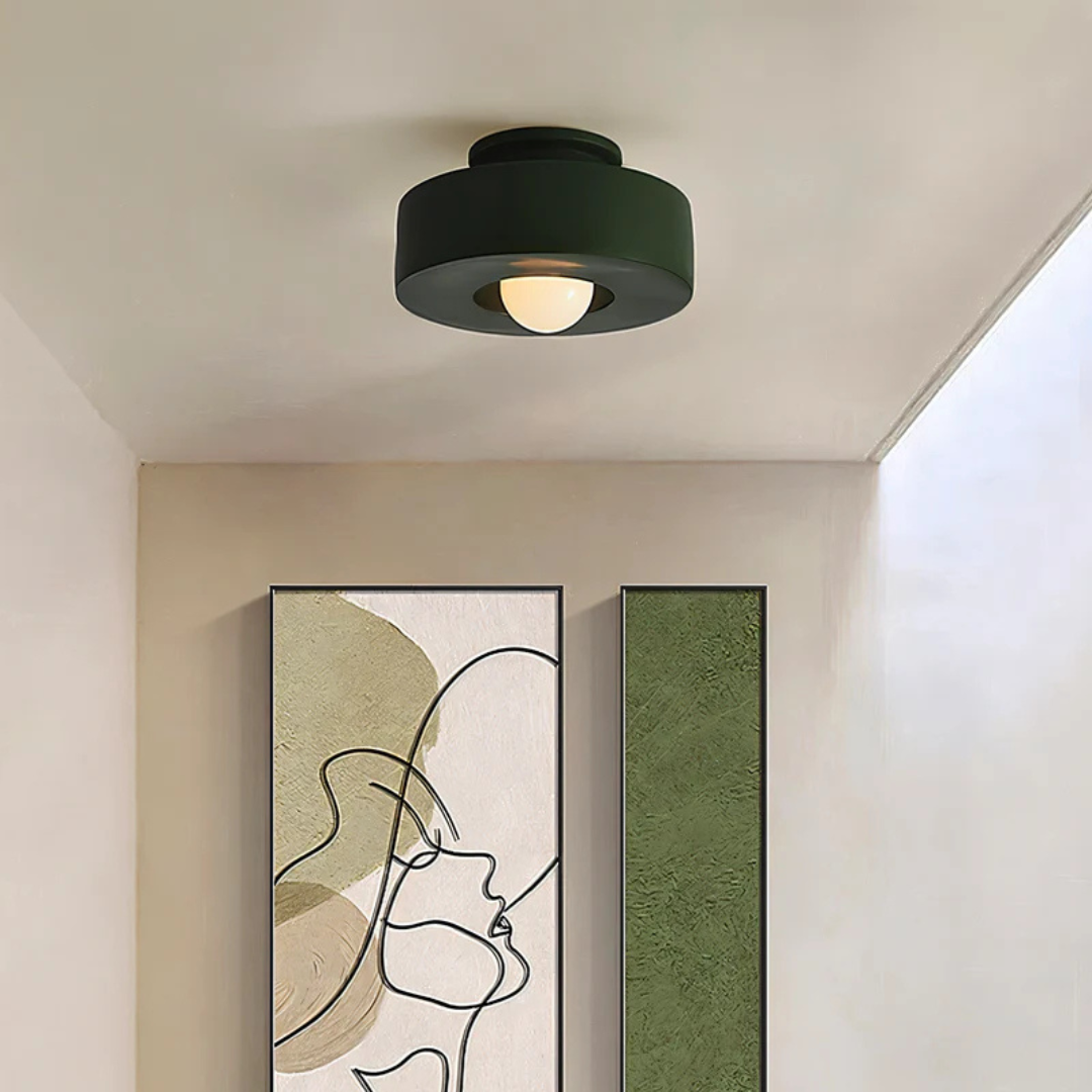 Lumora – Plafonnier LED Rond Moderne
