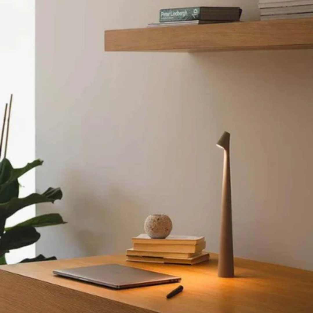 Flora - Lampe de Table LED Scandinave Minimaliste Sans Fil