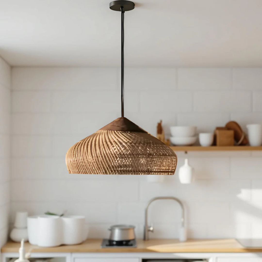 Luxara - Lampe Suspendue Bohème En Rotin