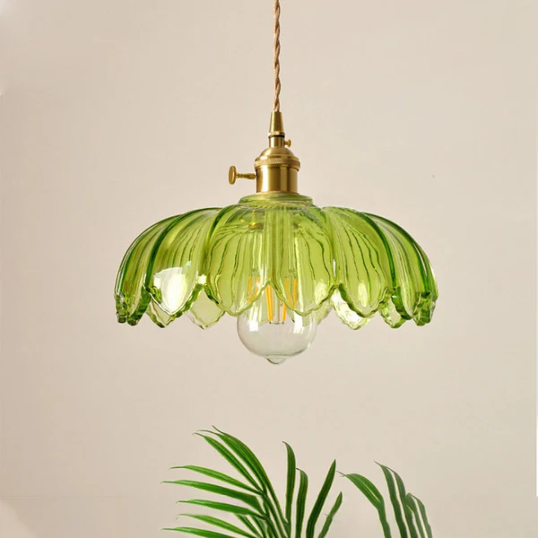 Dauren - Suspension Vintage en Verre