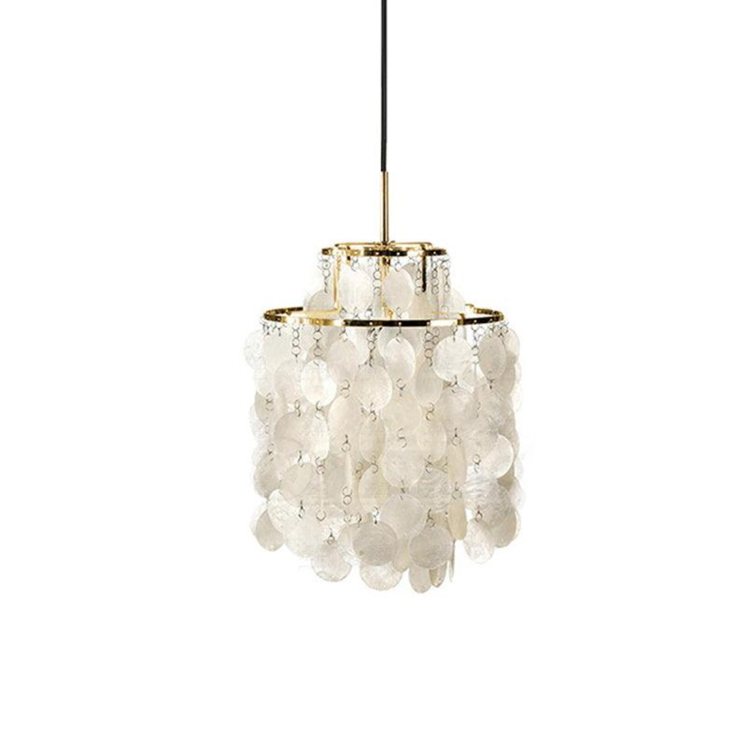 Lorvien - Suspension Vintage en Coquillage Naturel