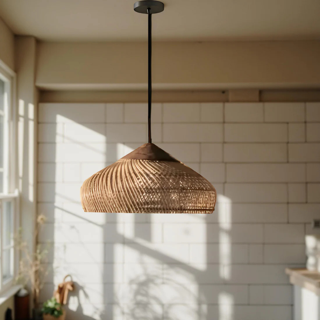 Luxara - Lampe Suspendue Bohème En Rotin