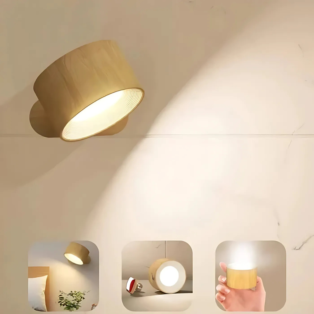 Nous - Applique murale sans fil 360°