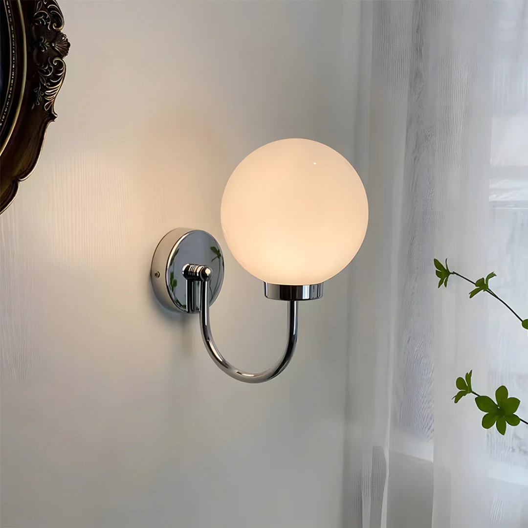 Torrelle - Applique Murale avec Globe en Verre