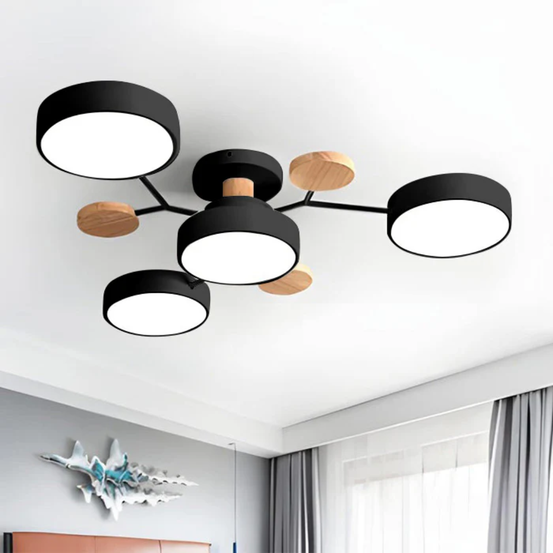 Noria - Plafonnier LED Rond Moderne