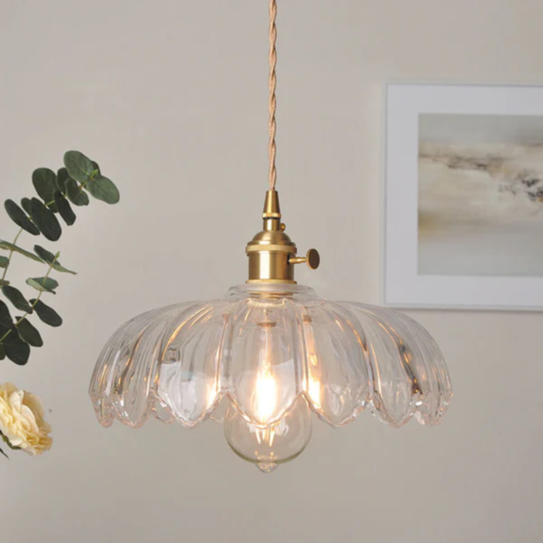 Dauren - Suspension Vintage en Verre