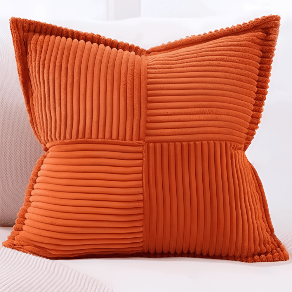 Duvane - Housse de Coussin Unie Anti-Taches