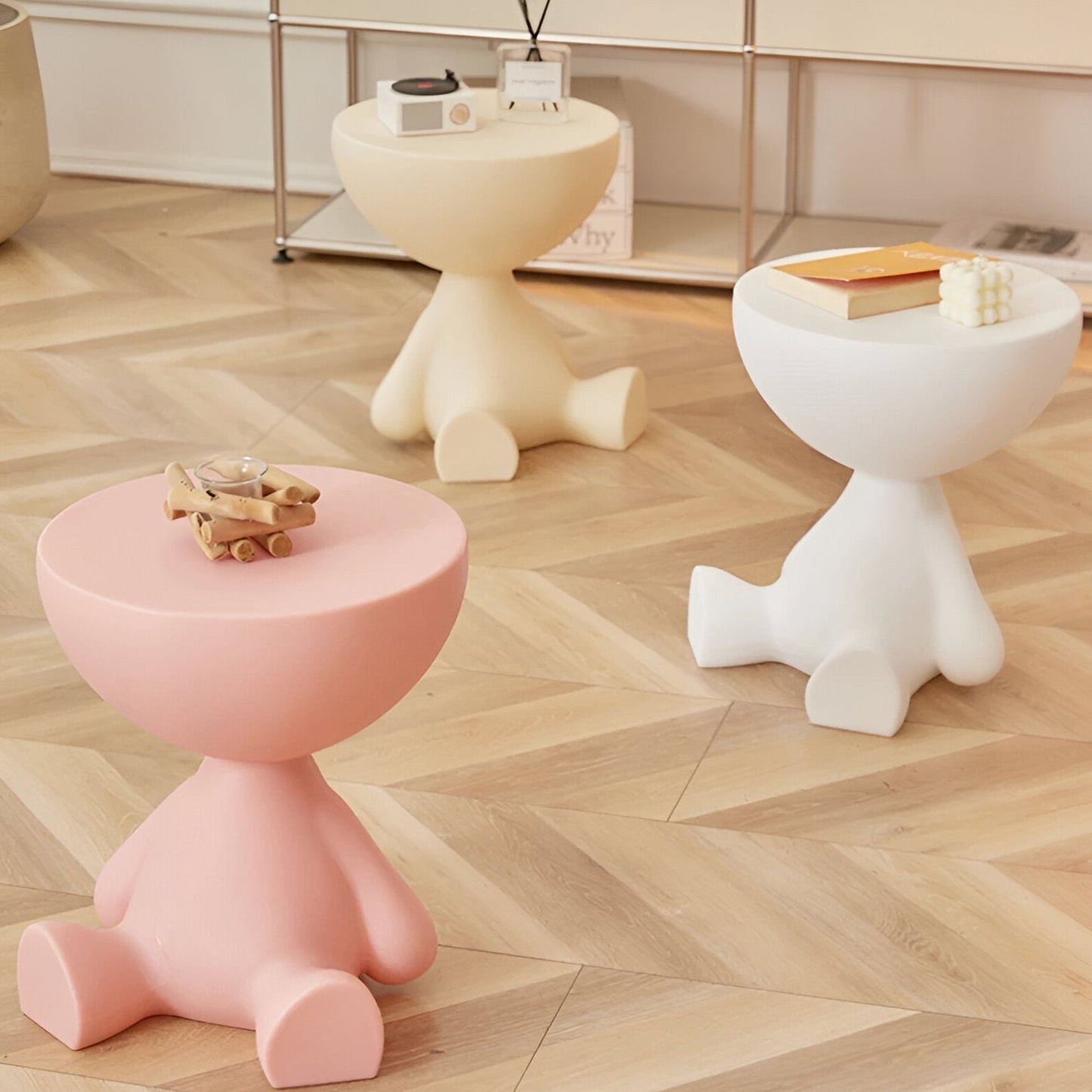 Nevae - Table Basse Ronde de Luxe