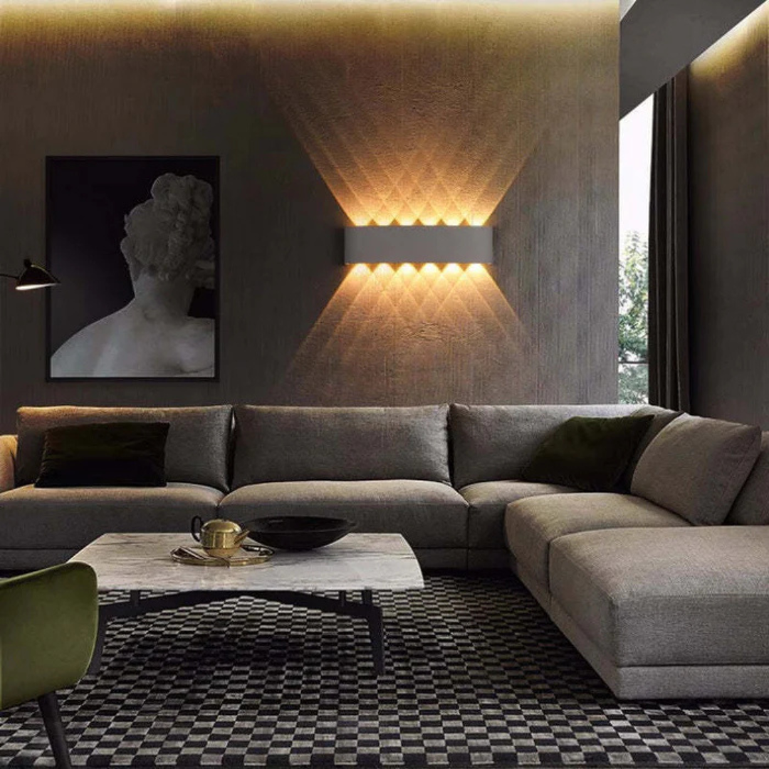 Sorelle – Applique Murale LED pour Intérieur & Extérieur