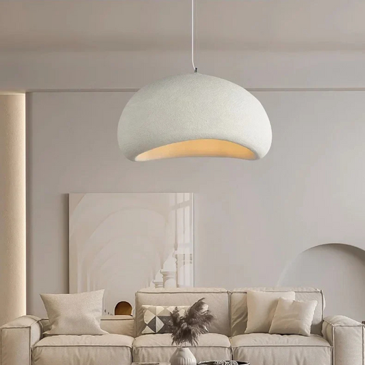 Lune - Lampe Suspendue Design Wabi-Sabi