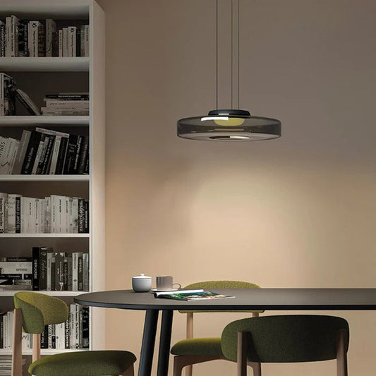 Cindral - Suspension en Verre Style Bauhaus