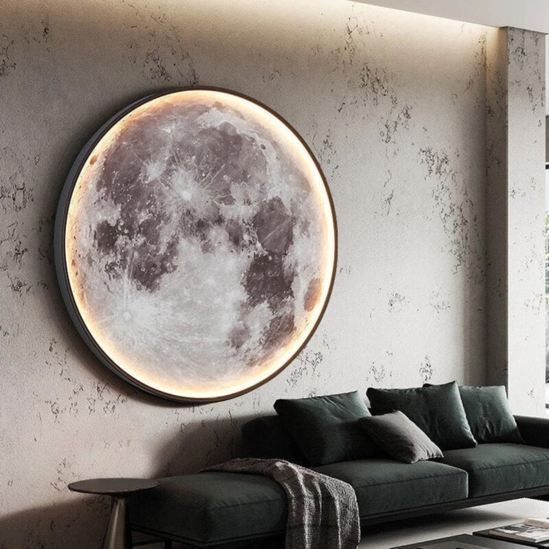 Moon - Applique Murale Lune Dimmable