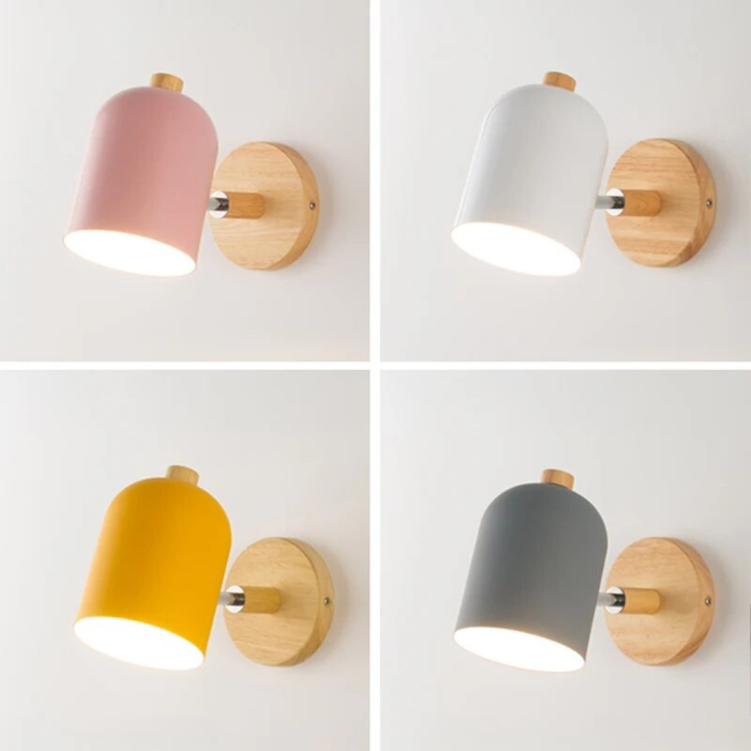 Selvane – Applique Murale Scandinave en Bois