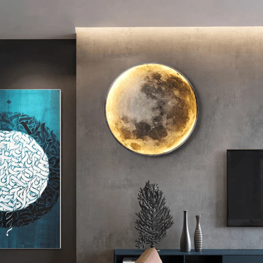 Moon - Applique Murale Lune Dimmable