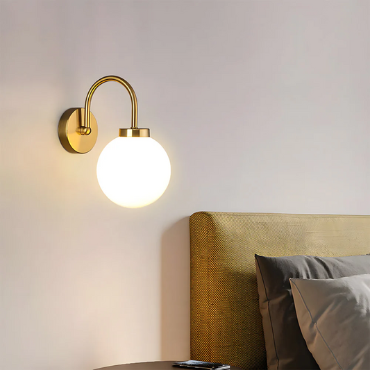 Torrelle - Applique Murale avec Globe en Verre