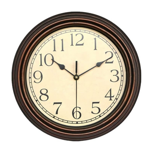 Nivora - Horloge Murale Rétro Classique pour le Salon