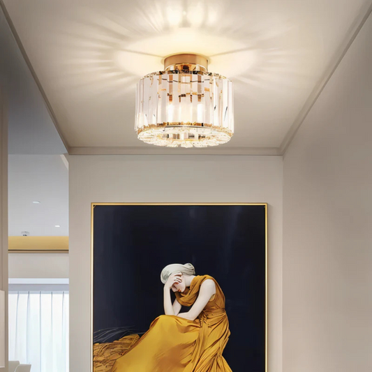 Aurore - Plafonnier en Cristal de Luxe | Éclairage Plafonnier Étincelant