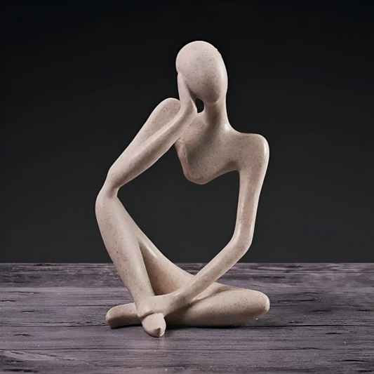 Cindrel - Statue Abstraite Homme Pensant