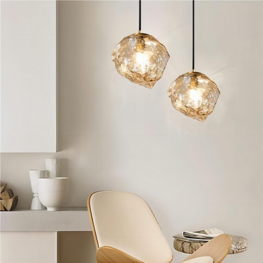Nyra Suspension en Verre – Suspension Élégante pour Table à Manger