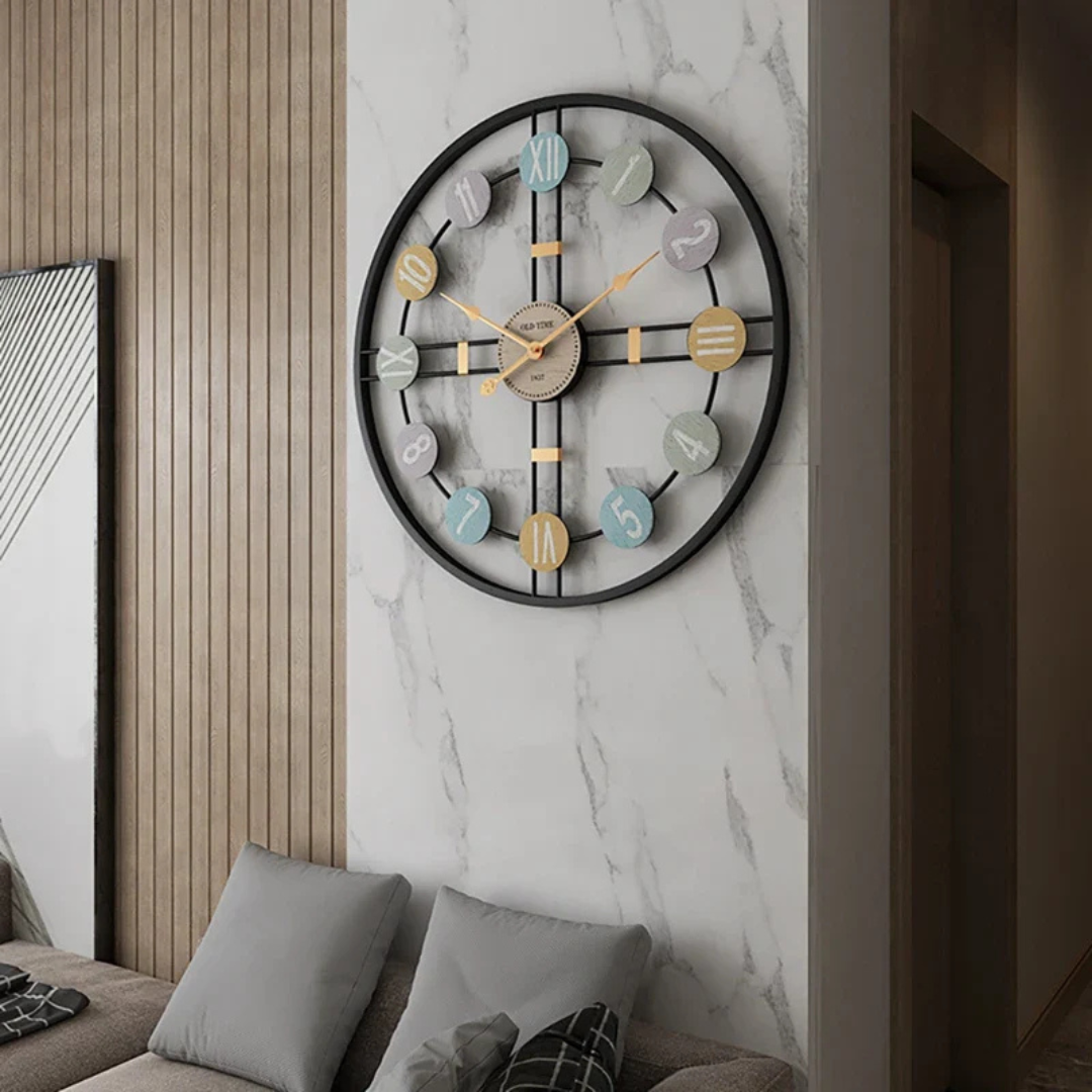 Averra - Grande Horloge Murale pour Salon