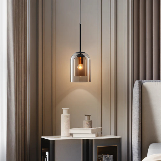 Aurigne – Suspension Moderne en Verre