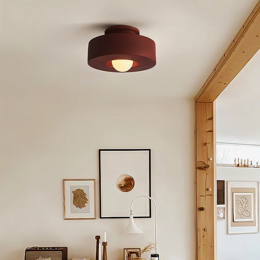 Lumora – Plafonnier LED Rond Moderne