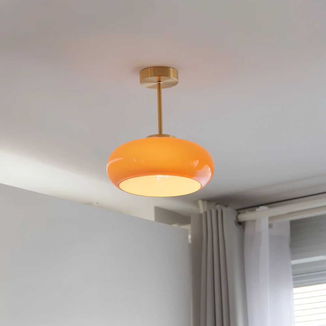 Lumiara - Plafonnier Jaune Vintage