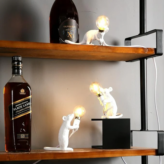 Esmaril - Lampe de Table LED Souris Moderne