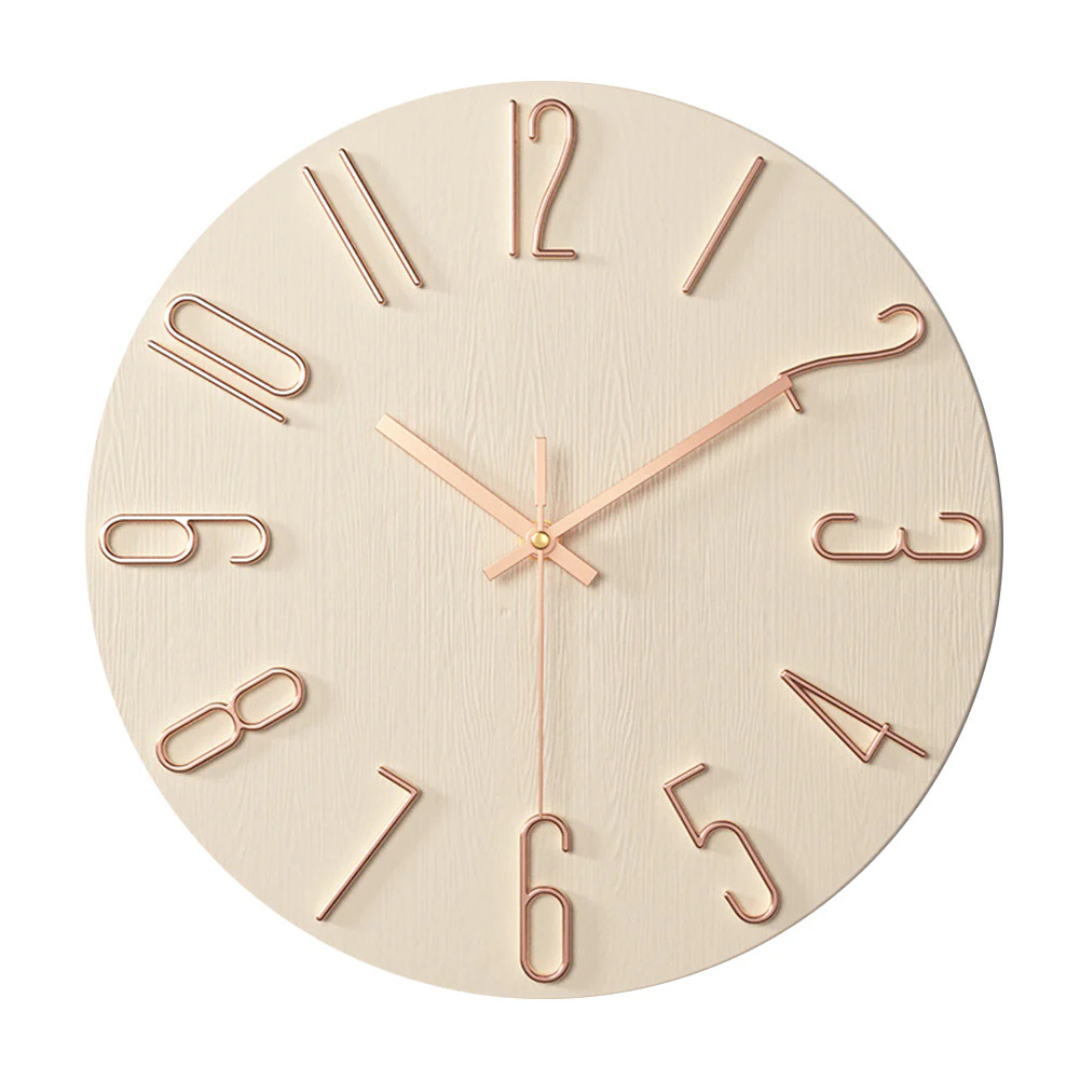 Solia - Horloge Murale Moderne pour le Salon