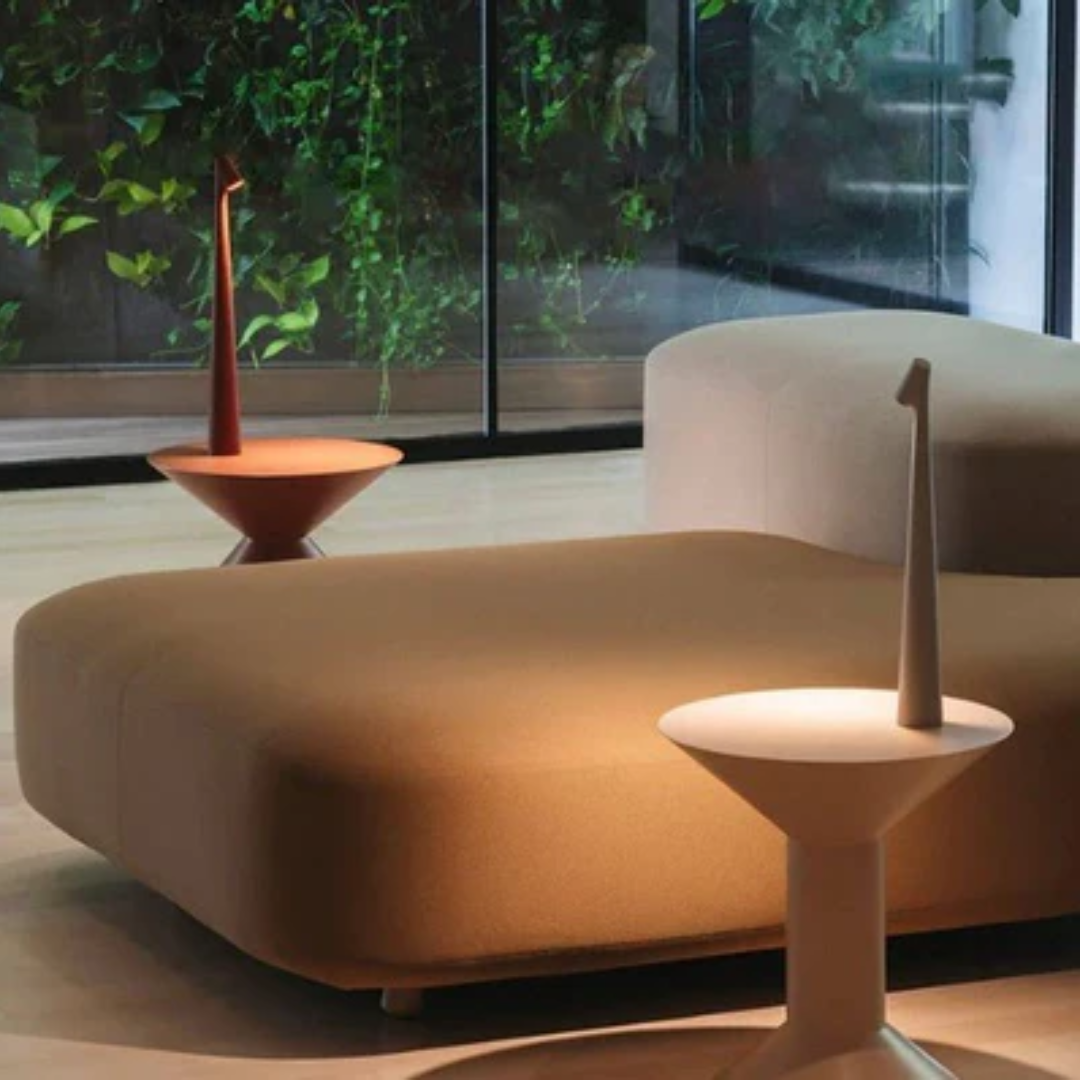 Flora - Lampe de Table LED Scandinave Minimaliste Sans Fil