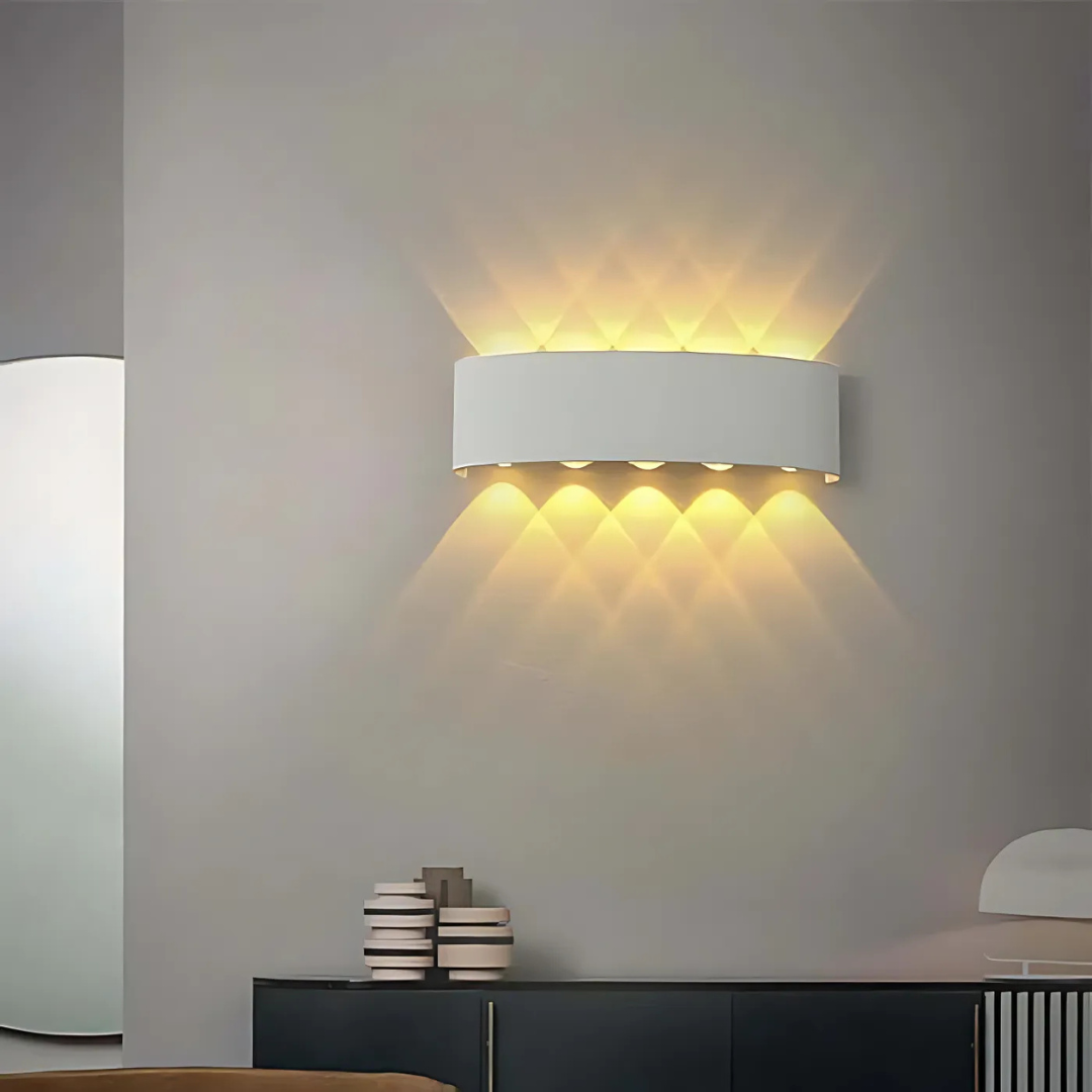 Sorelle – Applique Murale LED pour Intérieur & Extérieur