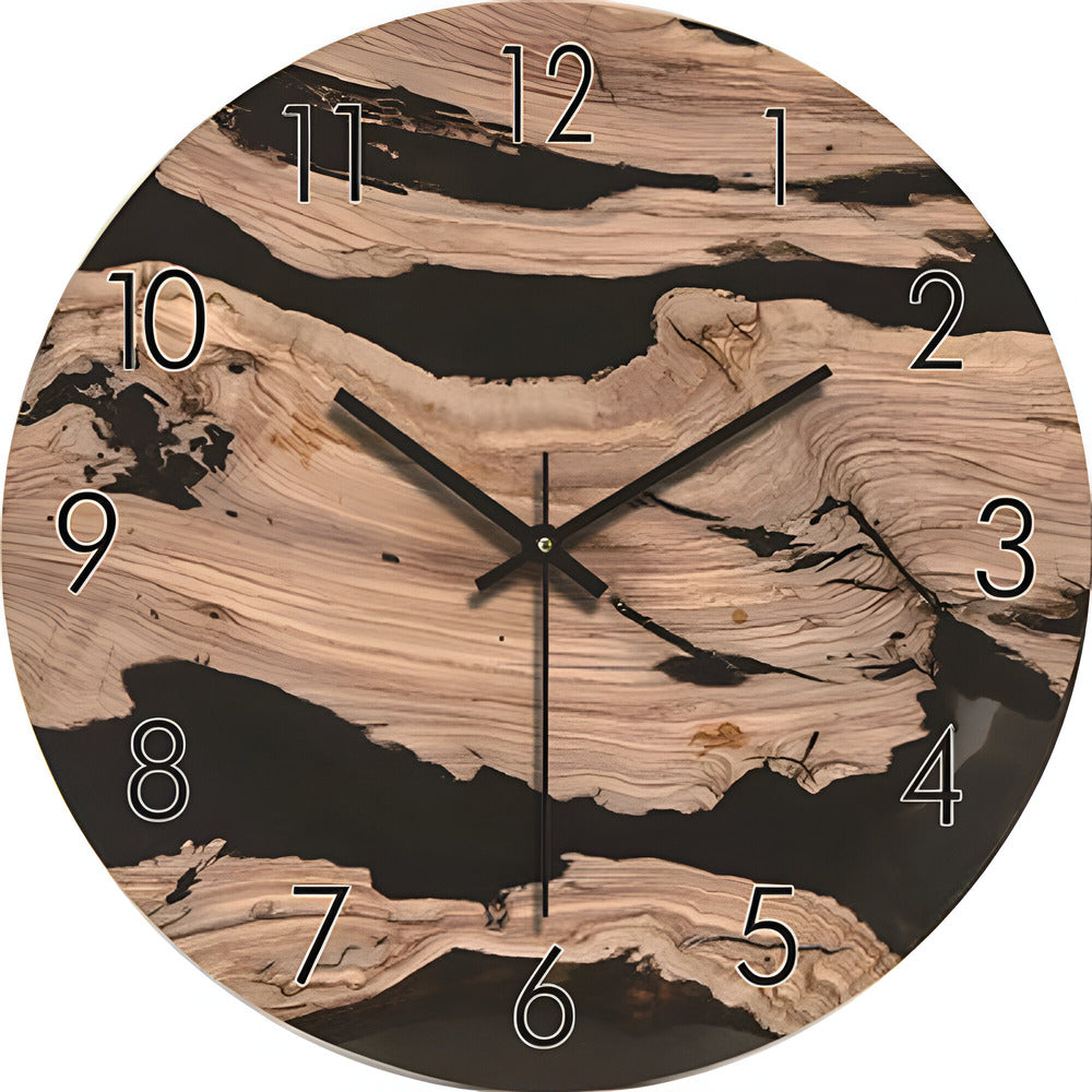 Arista – Horloge Murale Minimaliste en Bois