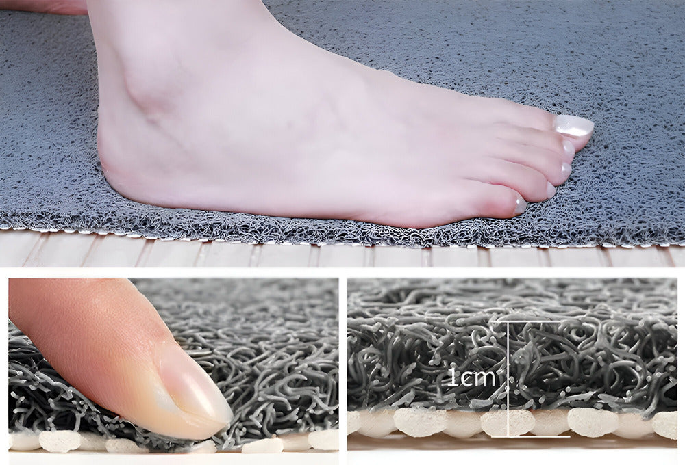 Isola - Tapis de Douche Antidérapant avec Soutien Doux pour Les Pieds