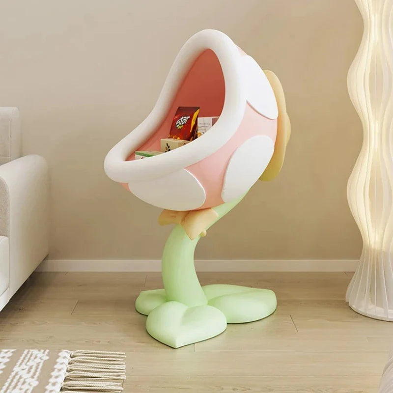 Lyssandre - Table d'Appoint Créative avec Rangement et Décoration et Design de Meubles Décoratifs