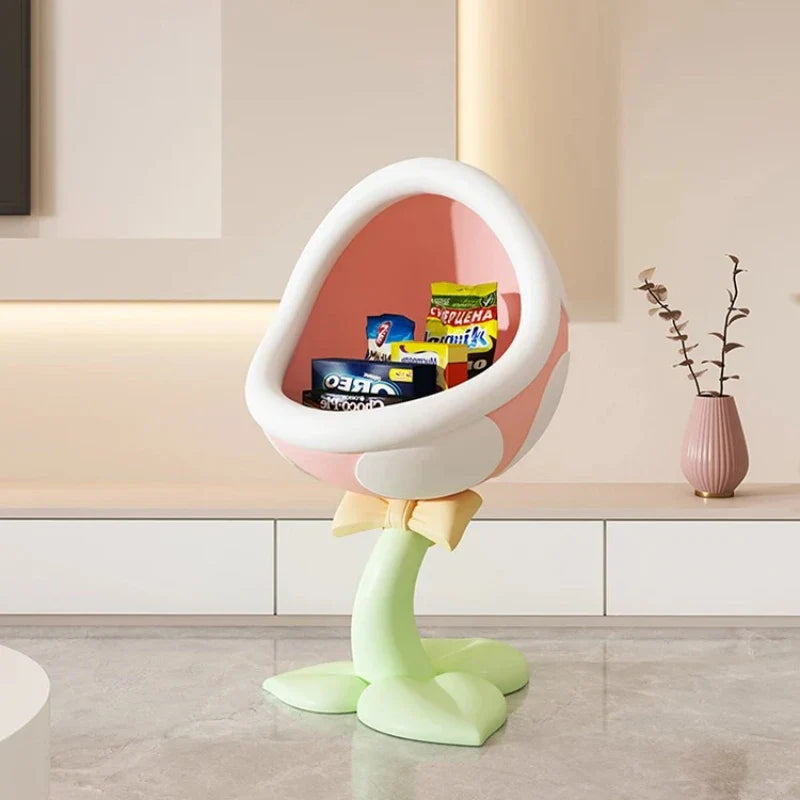 Lyssandre - Table d'Appoint Créative avec Rangement et Décoration et Design de Meubles Décoratifs