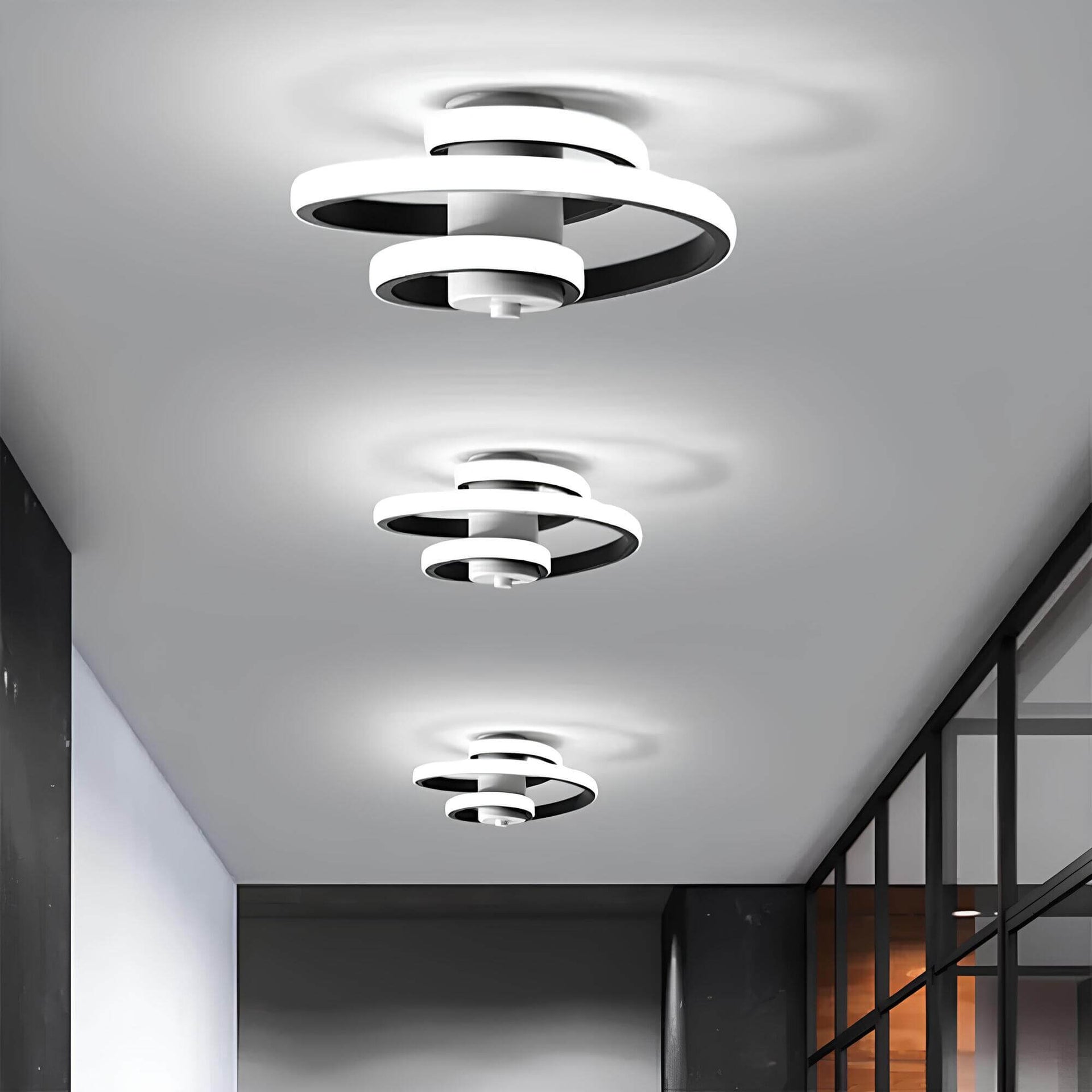 Lysandre - Moderne Spiralé LED Plafondlamp