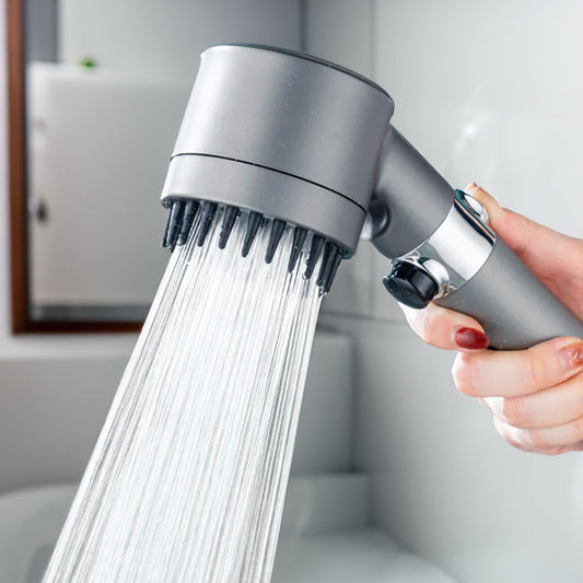 Thauris - Pommeau de Douche Haute Pression Réglable avec 3 Jets et Filtre à Eau